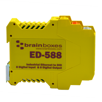 Product - Ethernet to DIO device: 8 Digital Inputs, 8 Digital Outputs ...