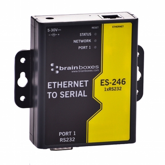 1 Port to RS232 Ethernet to Serial Adapter (ES-246) Image