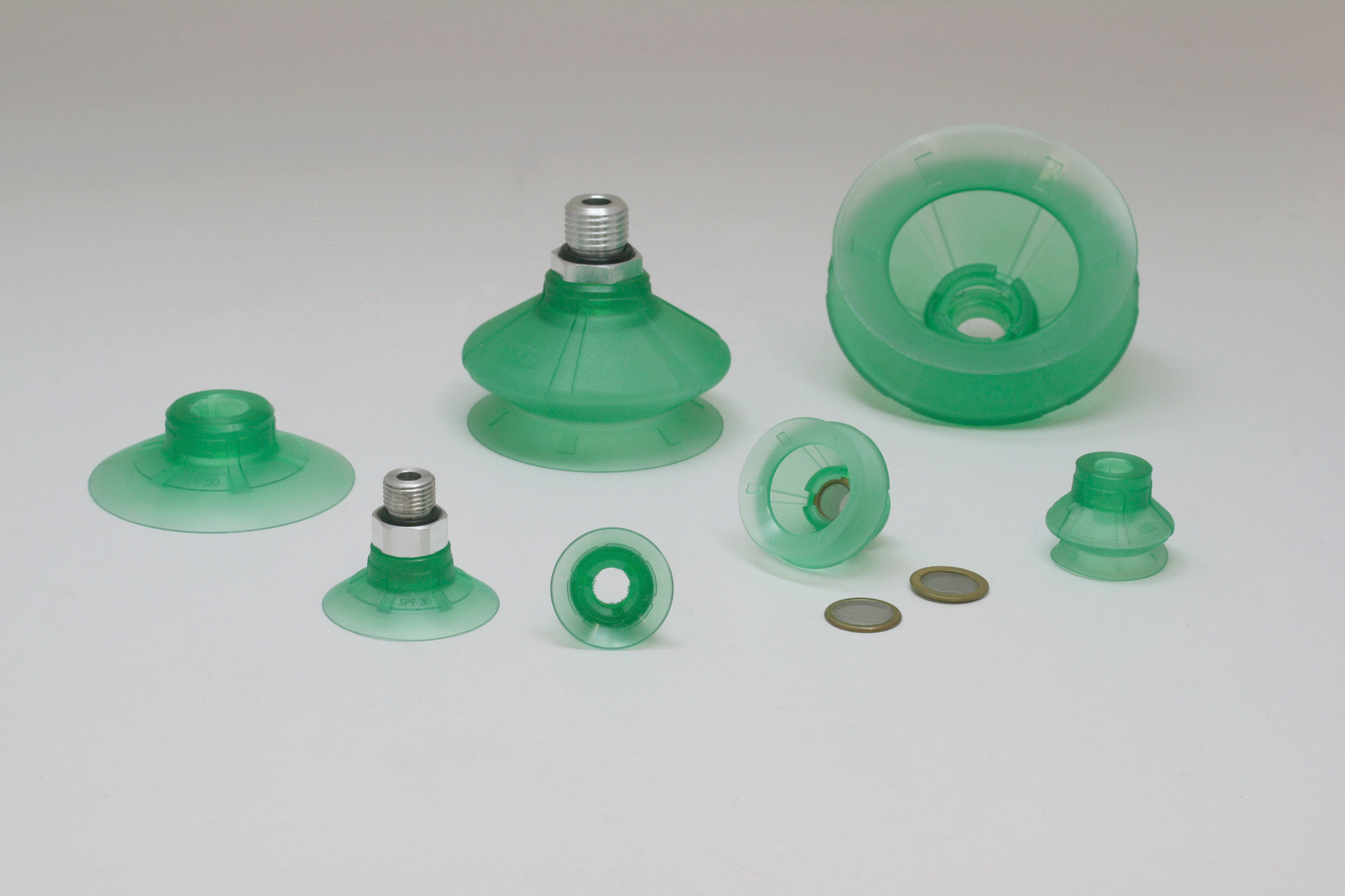 Silicon-free, high-traction, resilient vacuum cups - Bilsing Automation