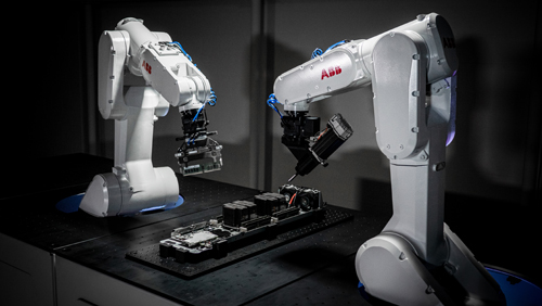 ABB Robotics and US start-up Molg tackle data center e-waste with robotic micro-factories