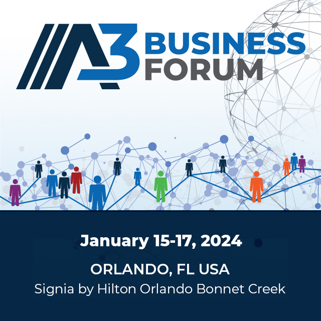 Agenda for A3 Business Forum